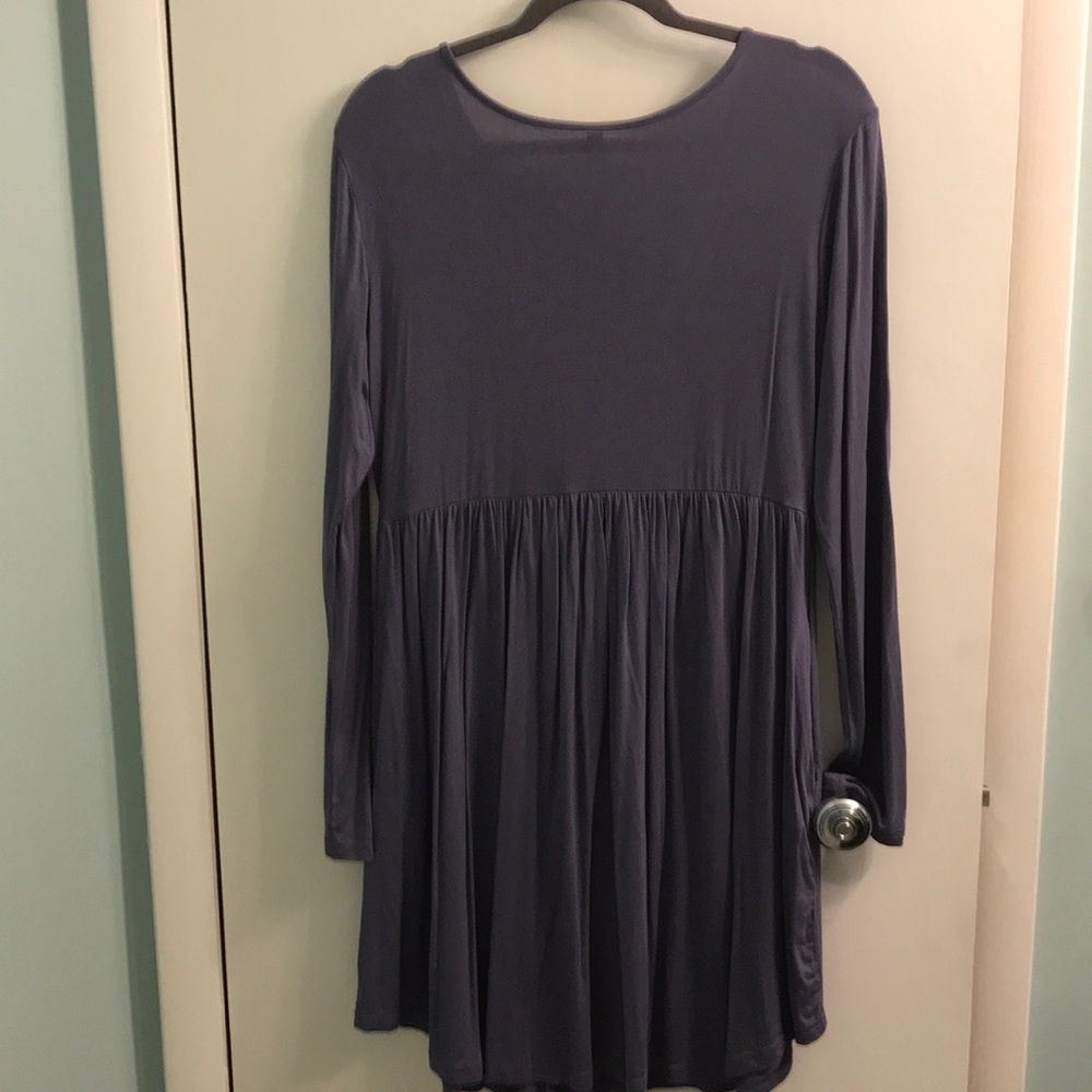 Lavender Long Sleeve Dress - Picture 6 of 8